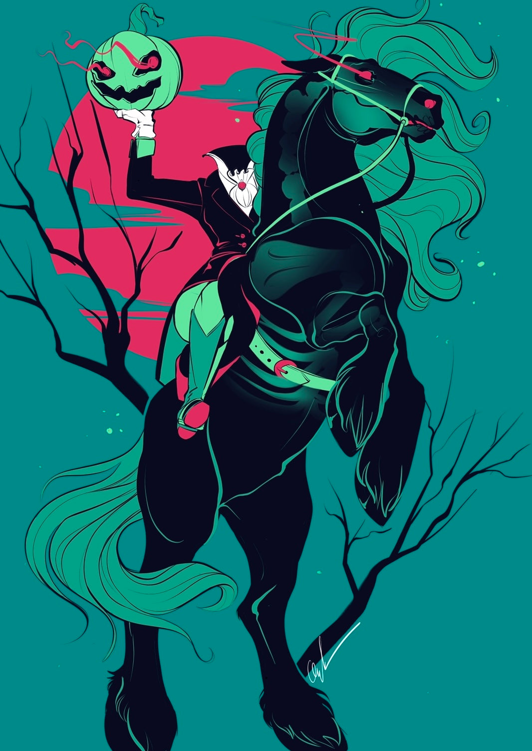 Headless Horsewomen