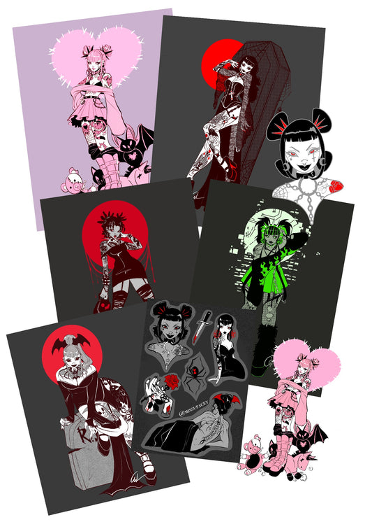 Tattooed Goth Pack