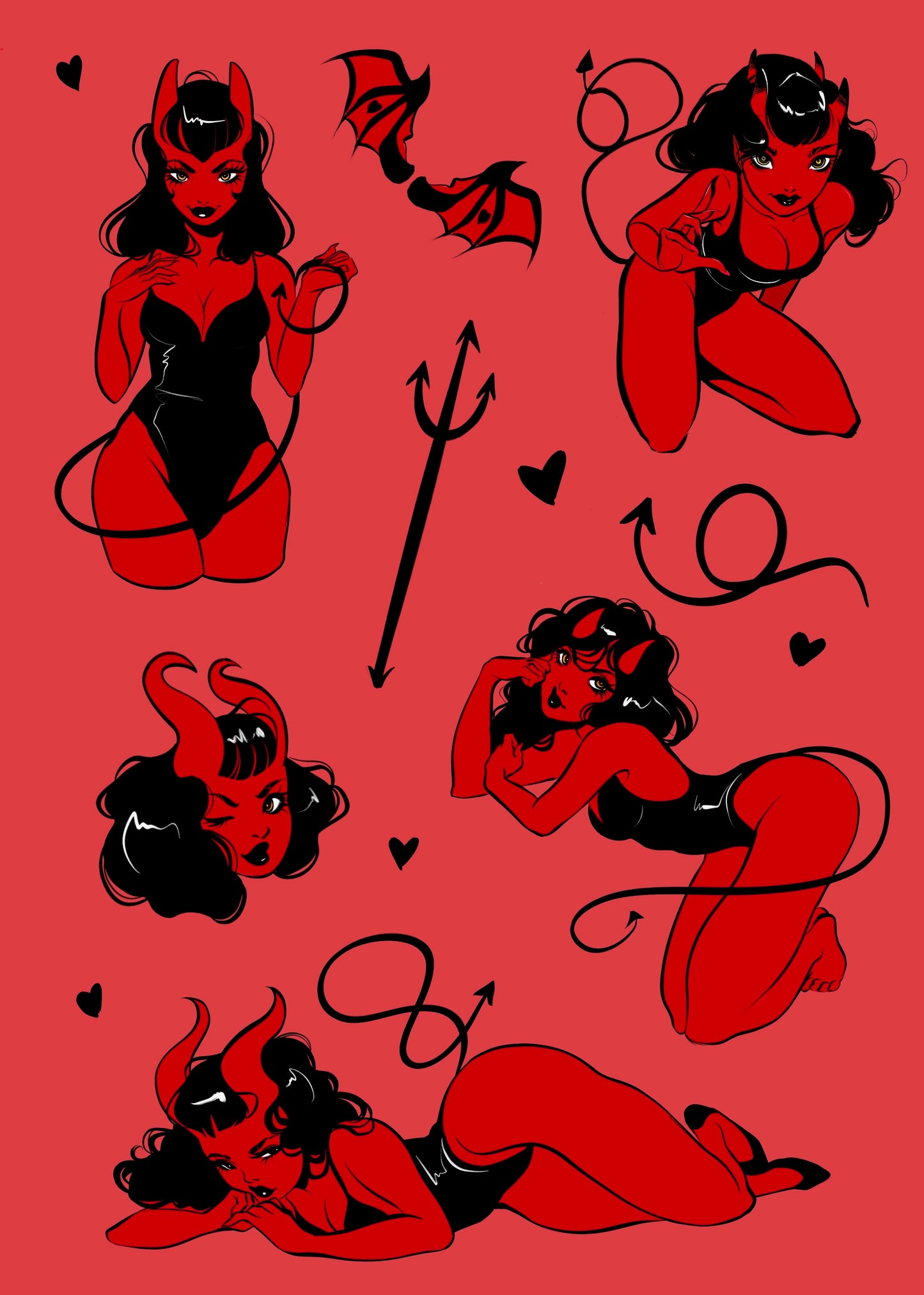 Devils in the Details Stationery Pack