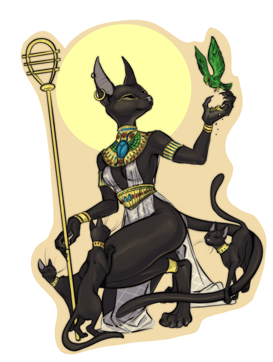 Bastet Sticker