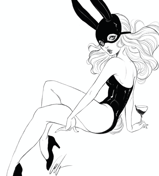 Wine Pinup [5x7]